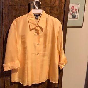 Privacy Couture 2-piece silk blouse with camisole